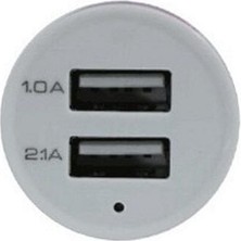 Getittir Çift USB Girişli 2.1 Amp Araç Çakmak Soketi - Lisinya