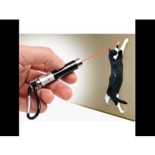 Aksiyon Global 4 Yedek Başlıklı Pilli Kedi Oyuncağı Lazer Anahtarlık - Lisinya