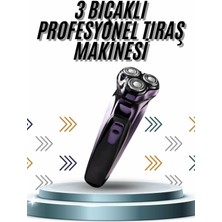 Kyops Günlük Kullanıma Uygun Profesyonel Tıraş Makinesi Döner Başlıklı - Lisinya