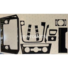 Özgürce Volkswagen Passat B8 Torpido, Konsol, Trim, Göğüs Kaplama Set Piano Black