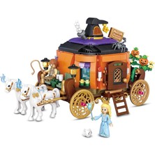 Loz Balkabağı Arabası | 839 Parça Mikro Bloklar | 6+ Yaş | Kül Kedisi