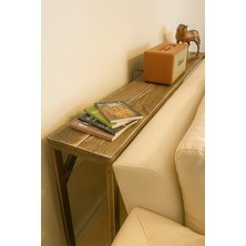 Normadia El Işçiliği Masif Ahşap Koltuk Arkası Dresuar, Şık ve Dayanıklı Tasarım