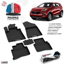 Özgürce Özel Tasarım Kia Sportage 2016-2021 4d Havuzlu Paspas A+ Kalite