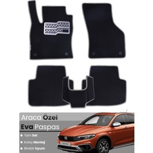 Özgürce Egea Cross Hatchback Eva Paspas Tam Set, Birebir Uyum, Kolay Montaj