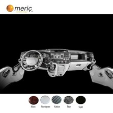 Özgürce Parlak Siyah Ford Transit Ön Torpido Kaplama Seti 2006-2010, 23 Parça