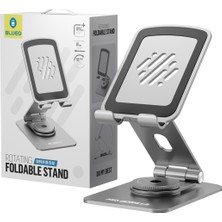 Özgürce 360° Hareketli Yükseklik Ayarlı Metal Masaüstü Destek Standı, Çok Fonksiyonlu