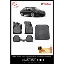 Özgürce 3D Havuzlu Paspas ve Bagaj Seti 2015-2023, Koruyucu ve Şık Tasarım