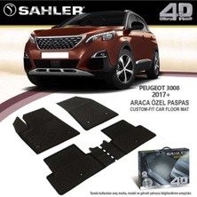 Özgürce 4,5d Siyah Paspas Peugeot 3008 2016 Için Şık ve Koruyucu