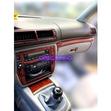 Özgürce Pasat B5 Ahşap Desen Full Set Maun Kaplama Torpido ve Konsol Trim