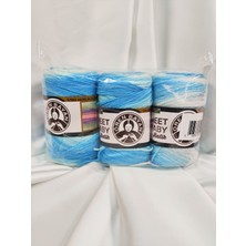 Ören Bayan Sweet Baby Batik Ebruli El Örgü Ipi (3 Adet) - Renk: 324