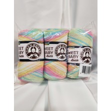 Ören Bayan Sweet Baby Batik Ebruli El Örgü Ipi (3 Adet) - Renk: 323