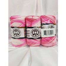 Ören Bayan Sweet Baby Batik Ebruli El Örgü Ipi (3 Adet) - Renk: 325