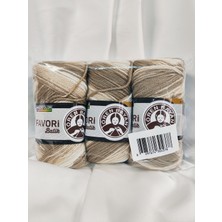 Ören Bayan Favori Batik Ebruli El Örgü Ipi (3 Adet) - Renk: 926