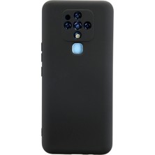 Storozde Newface Tecno Camon 16 Kılıf Nano Içi Kadife Silikon - Siyah