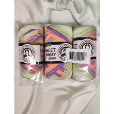 Ören Bayan Sweet Baby Batik Ebruli El Örgü Ipi (3 Adet) - Renk: 329