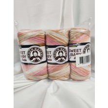 Ören Bayan Sweet Baby Batik Ebruli El Örgü Ipi (3 Adet) - Renk: 326