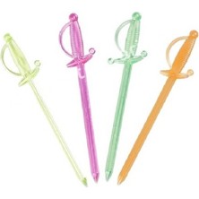 Kullan At Market Plastik Kılıç Kürdan Renkli 1000LI