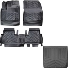 Özgürce Opel Combo Excellence 3D Havuzlu Paspas ve Bagaj Koruma Seti