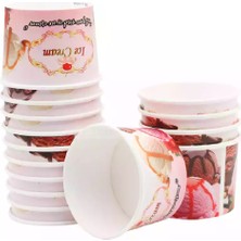 Roll-Up Karton Dondurma Kasesi Büyük 200CC 25LI