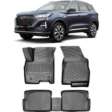 Özgürce 3D Havuzlu Paspas, Chery Tiggo 7 Pro Max 2022 Sonrası Için Ideal Seçim