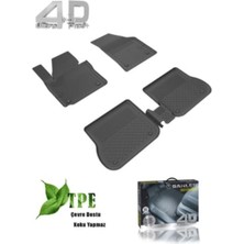 Özgürce Siyah 4.5d Paspas Volkswagen Caddy 2004-2010 Seti