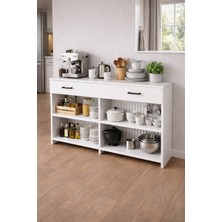 Normadia Minimal Kahve Köşesi Dolabı ve Bohem Kahve Standı, Şıklık ve Fonksiyonellik