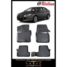 Özgürce 2011 Model Yeni Kasa 3D Havuzlu Araç Paspası, Şık ve Koruyucu Tasarım