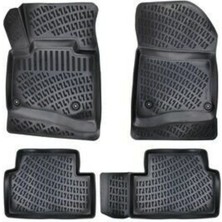 Özgürce 3D Siyah Paspas Citroen C5 2008 Sonrası Rizline