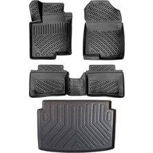 Özgürce Kia Ceed 2022 Sonrası Benzin Dizel 3D Bagaj Havuzu ve Paspas Seti