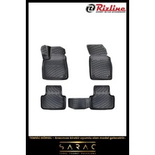 Özgürce Opel Corsa B 2000 Model 3D Havuzlu Paspas, Dayanıklı ve Şık Tasarım