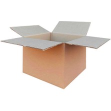 Koliciabla 40X40X30 cm Çift Oluklu (Dopel) Koli - Yazıcı, Mutfak & Kare Eşya Kutusu