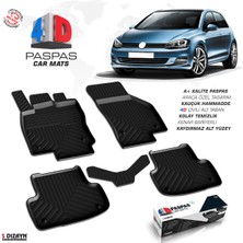 Özgürce Premium 4d Havuzlu Paspas Vw Golf 7 (2013-2020) A+ Kalite