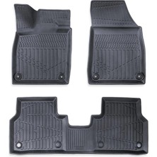 Özgürce 3D Premium Havuzlu Oto Paspas Volkswagen Id7 2025 Sonrası Myk Için