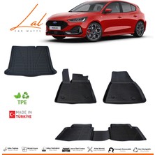 Özgürce Focus 5 Hatchback 3D Havuzlu Paspas ve Bagaj Havuzu Seti (2019+)