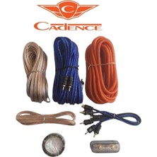 Özgürce Yüksek Kaliteli Oto Anfi Tesisat Kablo Seti, Güç ve Ses Desteği