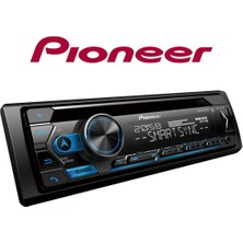 Özgürce DEH-S4250BT Bluetooth Oto Teyp 2 Anfi Çıkışlı 4X50 Watt Ses Sistemi