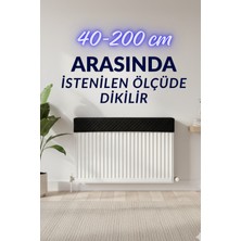 Normadia Şık Siyah Petek Örtüsü, Ev Dekoruna Uyumlu ve Koruyucu Masa Örtüsü