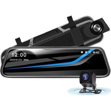 Özgürce 10" 2,5d Dokunmatik Araç Içi Çift Kamera, Gece Görüşlü, Yüksek Teknoloji