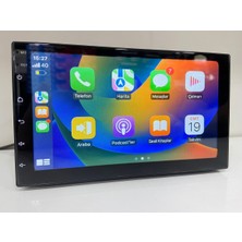 Özgürce 7 Inç Dabıl Teyp, Carplay, QLED Ekran, Ahd Kameralı, Pro Seri