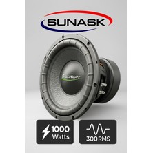 Özgürce 30 cm 1000W Rms Subwoofer, Güçlü Bass, Yüksek Performans