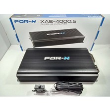 Özgürce 5 Kanal Amfi XAE-4000.5, Güçlü ve Bass Kontrollü Oto Ses Sistemi