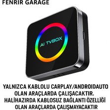 Özgürce Kablosuz Carplay ve Android Auto, Youtube ve Netflix Uyumlu, Aı Destekli Araç Ekranı