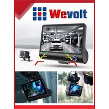 Özgürce 3 Kameralı 1080P Yol Kaydı Araç Kamerası, Türkçe Menü ve Geri Görüş Özelliği