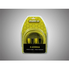 Özgürce 5 Metre Rca Kablosu, Bakır Ses Aktarım Kablosu, Yüksek Kalite Ses ile