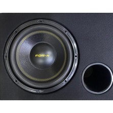 Özgürce 30CM Forx Xw-12 Subwoofer, 1200W Rms, Kabinli, Güçlü Bass