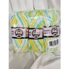 Ören Bayan Favori Baby Ebruli El Örgü Ipi (3 Adet) - Renk: 660