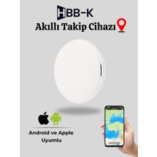 Özgürce Beyaz Çok Amaçlı Akıllı Gps Takip Cihazı - Ios & Android Uyumlu