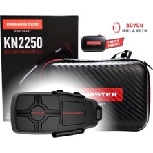 Özgürce Yüksek Kaliteli Motosiklet Kask Interkom Bluetooth Kulaklık Seti