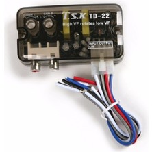 Özgürce TSK TD22 Oto Teyp Amfi Deck Çevirici 12 Watt Yüksek Kalite