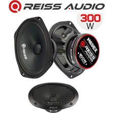 Özgürce Oval 6x9 Çift Oto Midrange Hoparlör, 600W-300W Rms, Excellence Serisi